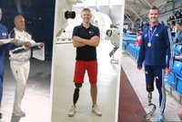 Kosmická paralympiáda: Vlajku na zahájení nesl astronaut bez nohy, má letět na ISS