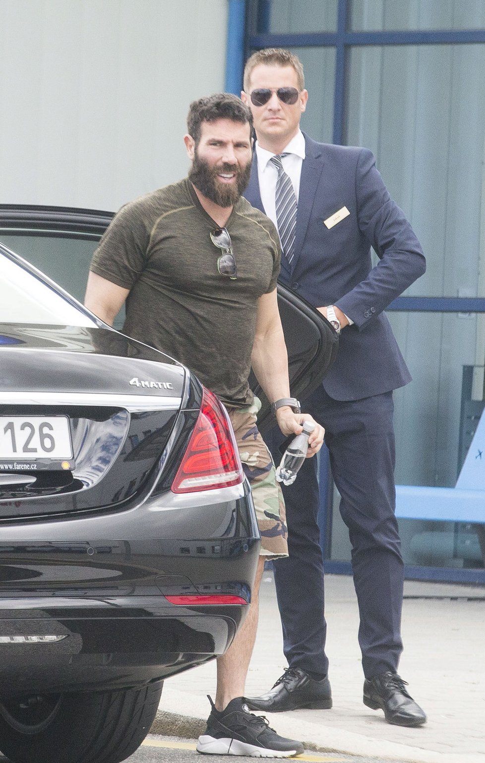 Dan Bilzerian na Ruzyni