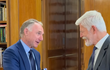 Spisovatel Dan Brown na návštěvě u prezidenta České republiky Spisovatel Dan Brown na návštěvě u prezidenta České republiky