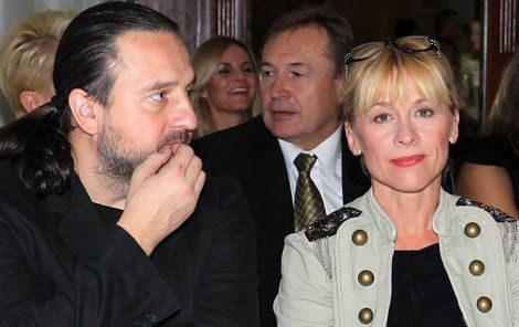 Dana Batulková s partnerem a režisérem Ondřejem Zajícem.