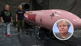 Raketa Flamingo nesoucí jméno po Daně Drábové.