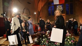 Státní vyznamenání 2025: Partnerka Dany Drábové Markéta (28.10.2025)