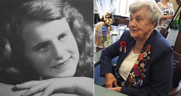 Odřezávala mrtvolu, pašovala granáty a zachránila mnoho životů: Dana oslavila 90. narozeniny