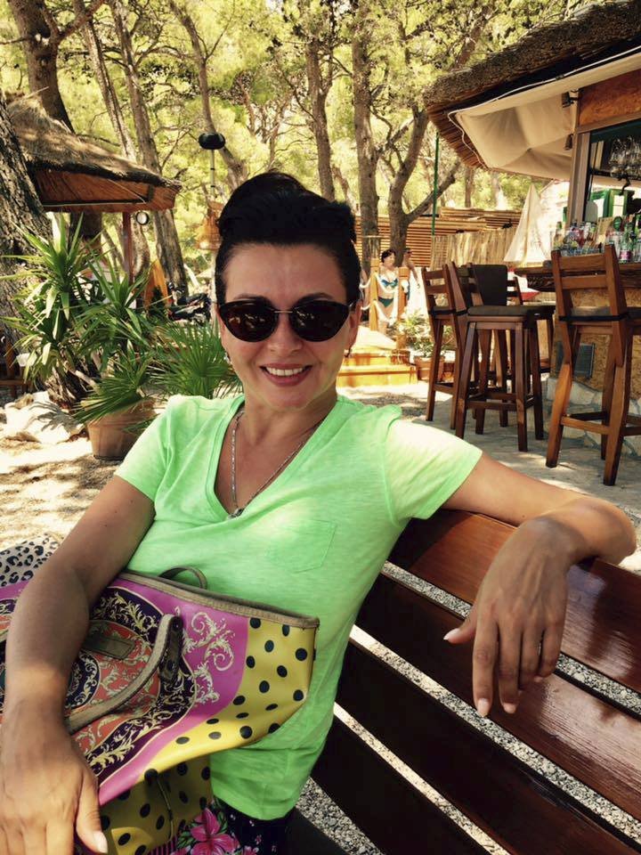 Dana Morávková na dovolené
