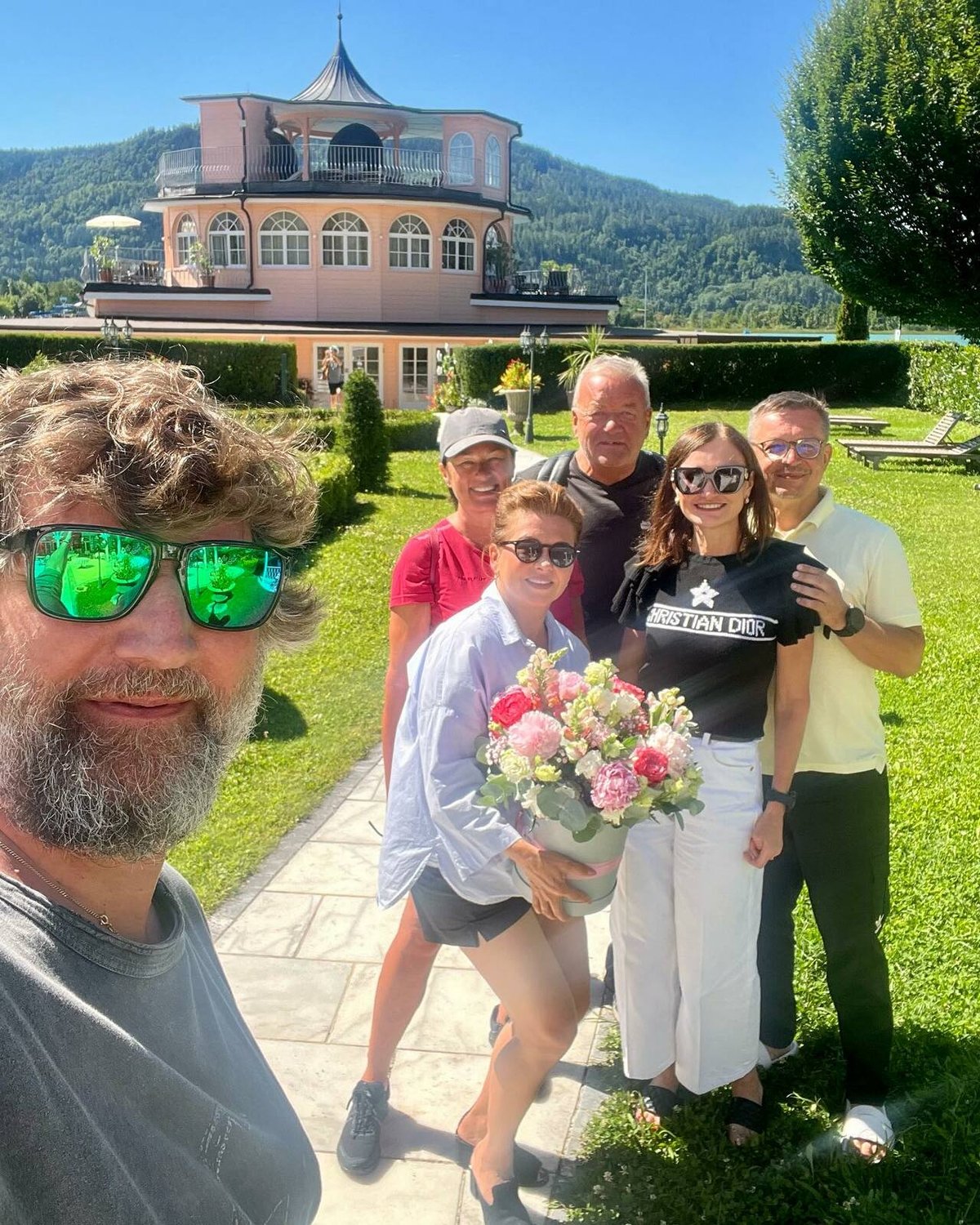Dana Morávková s manželem najezdili na dovolené v Rakousku přes 400 km na kolech a Dana tam oslavila naorueniny