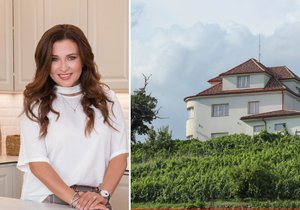 Dana Morávková (50) bydlí v novém: Luxusní vila nad Prahou za 36 milionů!
