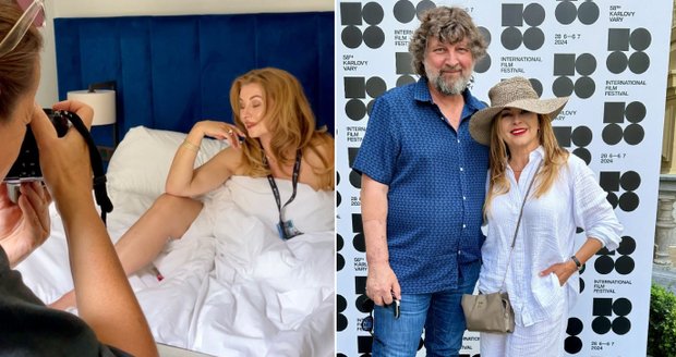 Dana Morávková ve Varech nafotila sexy fotky.