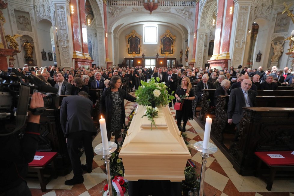 Pohřeb Dany Němcové - 22. 4. 2023, Praha