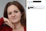 Žák posílal učitelce na facebooku komplimenty
