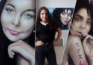 Talentovaná malířka Dana Voštová se vyžívá v malování portrétů. Snaží se originálně zachycovat podoby druhých pro příští generace.
