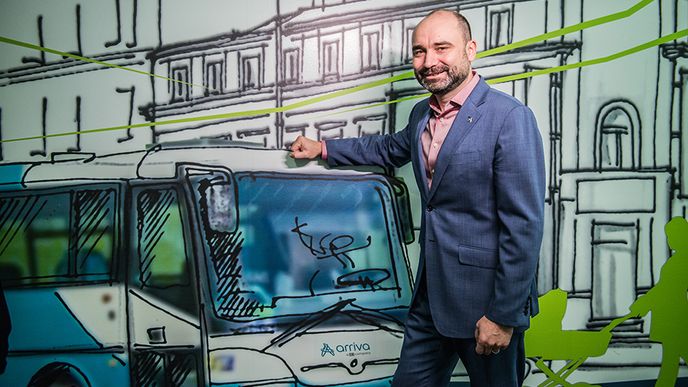 Daniel Adamka - generální ředitel společnosti Arriva Transport ČR