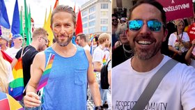 Daniel Bambas na Prague Pride