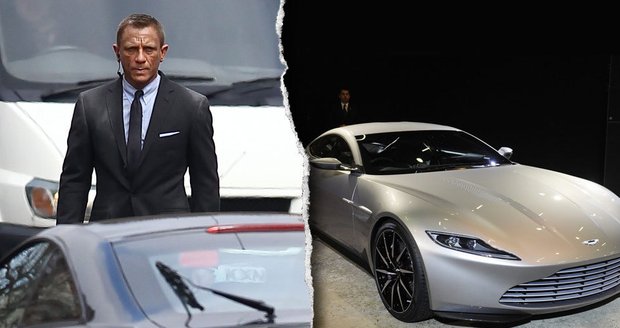 Herec Daniel Craig měl nehodu: Zranil se při honičce v bondovském autě!