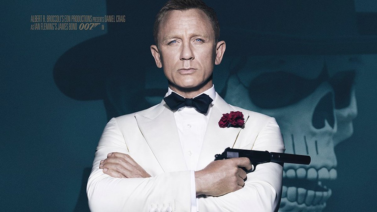 2015 Jako agent 007 ve filmu Spectre.