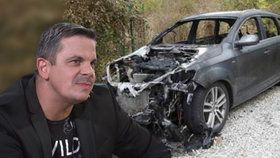 Šéf Partičky Dano Dangl v šoku: Auto mu podpálili mafiáni!