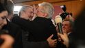 2013 - Miloš Zeman se stal prezidentem a Dan Hůlka mu gratuloval