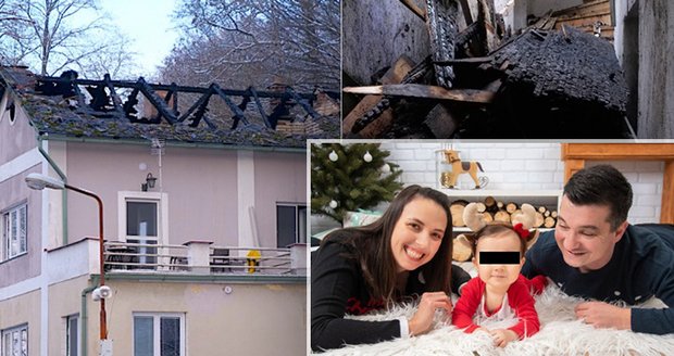 Tříčlenná rodina přišla při tragickém požáru o střechu nad hlavou: Na opravu nemá peníze!