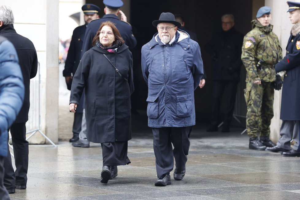 Daniel Kroupa na posledním rozloučení s Karlem Schwarzenbergem (9.12.2023) Daniel Kroupa na posledním rozloučení s Karlem Schwarzenbergem (9.12.2023)