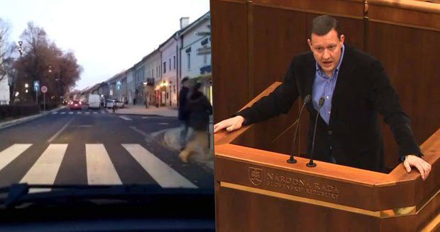 Slovenský poslanec Daniel Lipšic přejel chodce, který pak zemřel v nemocnici. Nehoda se stala poblíž přechodu.