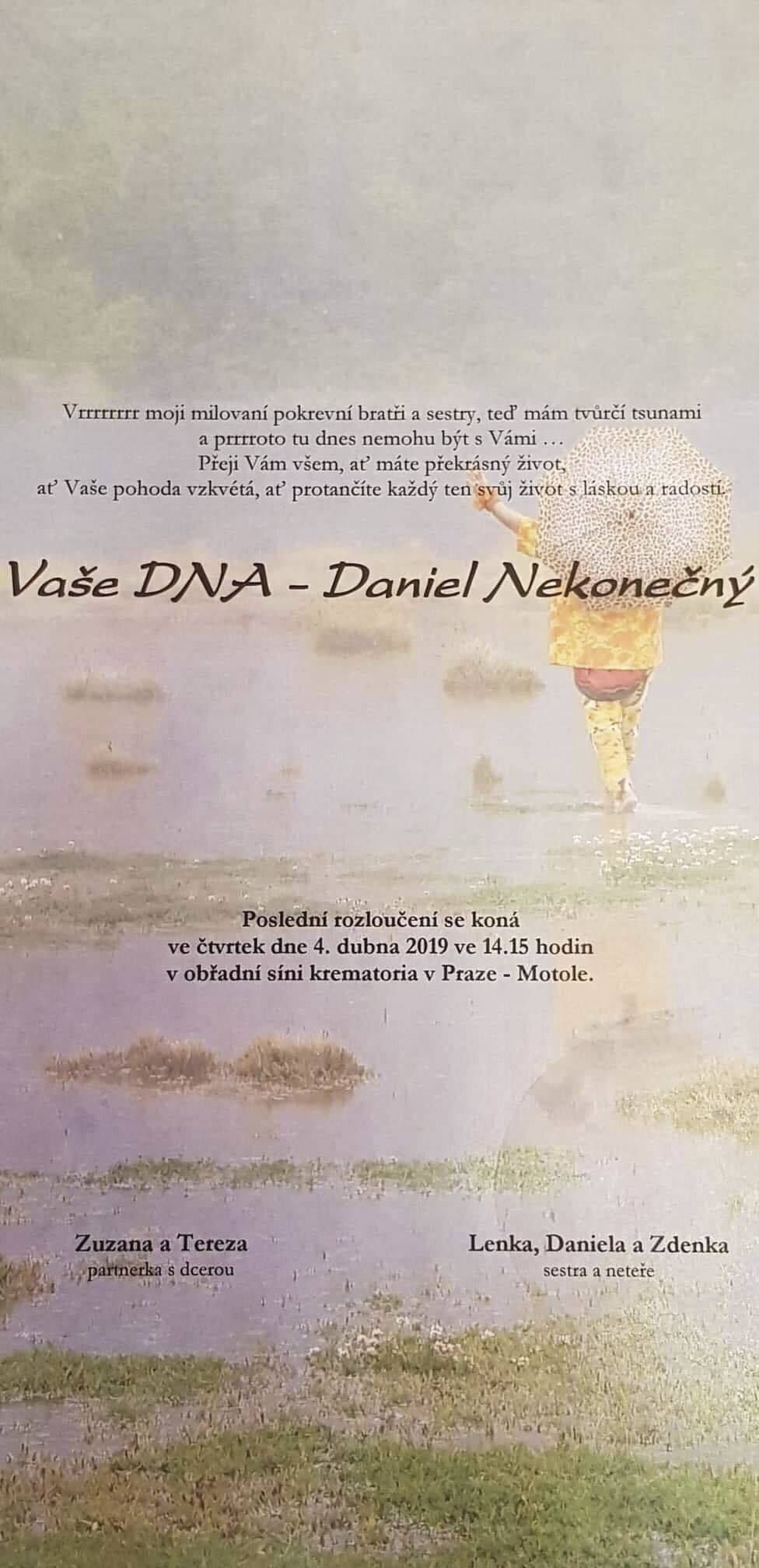 Parte Daniela Nekonečného (†52)