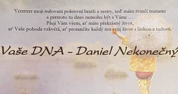 Parte Daniela Nekonečného (†52)