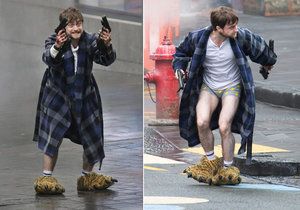 Daniel Radcliffe natáčí nový snímek.