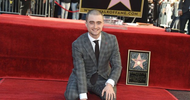 Daniel Radcliffe má hvězdu na chodníku slávy