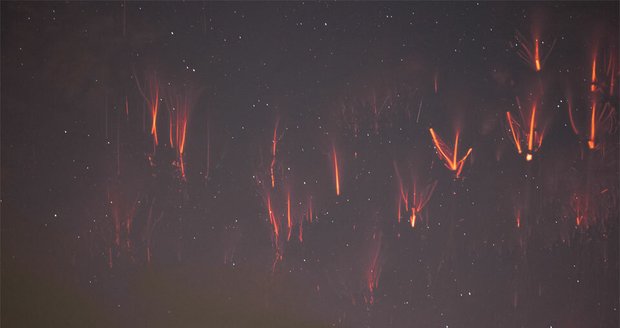 Snímek českého fotografa opět bodoval u NASA: Astronomové ocenili vzácné „červené skřítky“