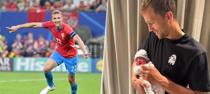 Euforie kapitána nároďáku Součka: Manželka porodila syna! Euforie kapitána nároďáku Součka: Manželka porodila syna!
