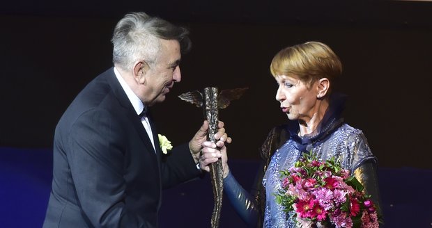 Daniela Kolářová dostala cenu za celoživotní přínos kinematografii.
