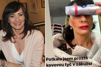 Bolestivé zranění Daniely Šinkorové: V zákulisí »potkala« kovovou tyč