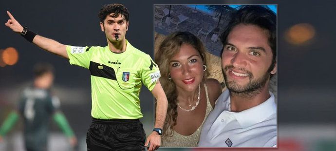 Italský fotbalový rozhodčí Daniele De Santis s přítelkyní Eleanorou byli zavražděni