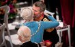 Dánská královna Markéta II. během oslav 50. výročí jejího nástupu na trůn