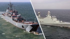 Dánské námořnictvo řešilo několik incidentů s ruskými plavidly.