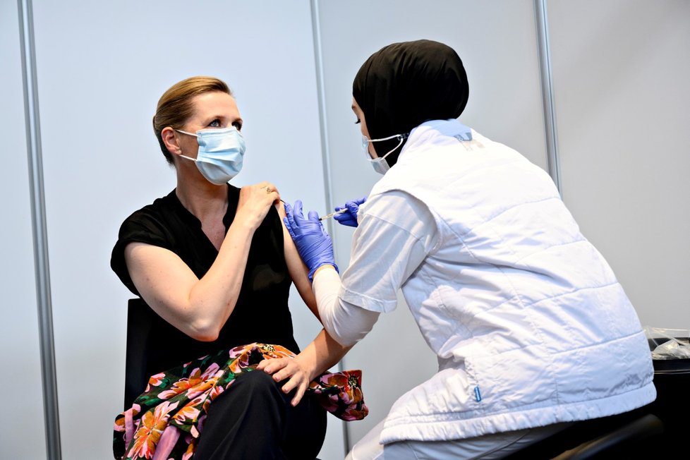 Očkování proti covidu v Dánsku