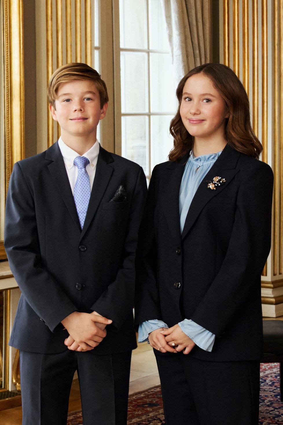 Královská dvojčata: Vincent a Josephine 8. ledna 2024 oslavili 13. narozeniny.
