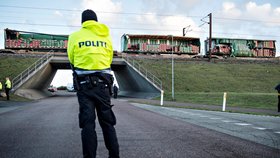 Šest lidí přišlo dnes o život při vlakovém neštěstí na mostě, který spojuje dánské ostrovy Sjaelland a Fyn. (2. 1. 2019)