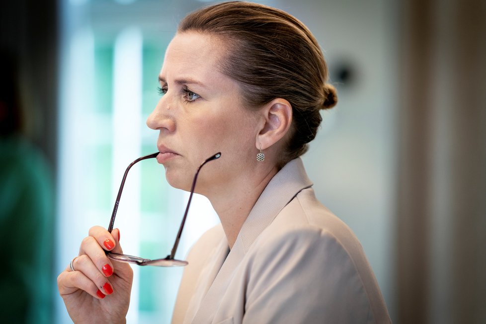 Dánská premiérka Mette Frederiksenová