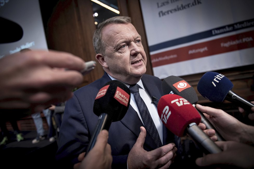 Dánský premiér Lars Løkke Rasmussen