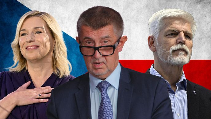 Danuše Nerudová, Petr Pavel, Andrej Babiš - kandidáti na prezidenta s největší šancí