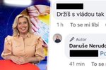 Danuše Nerudová ve studiu Blesku promluvila o nechutných útocích na sociálních sítích