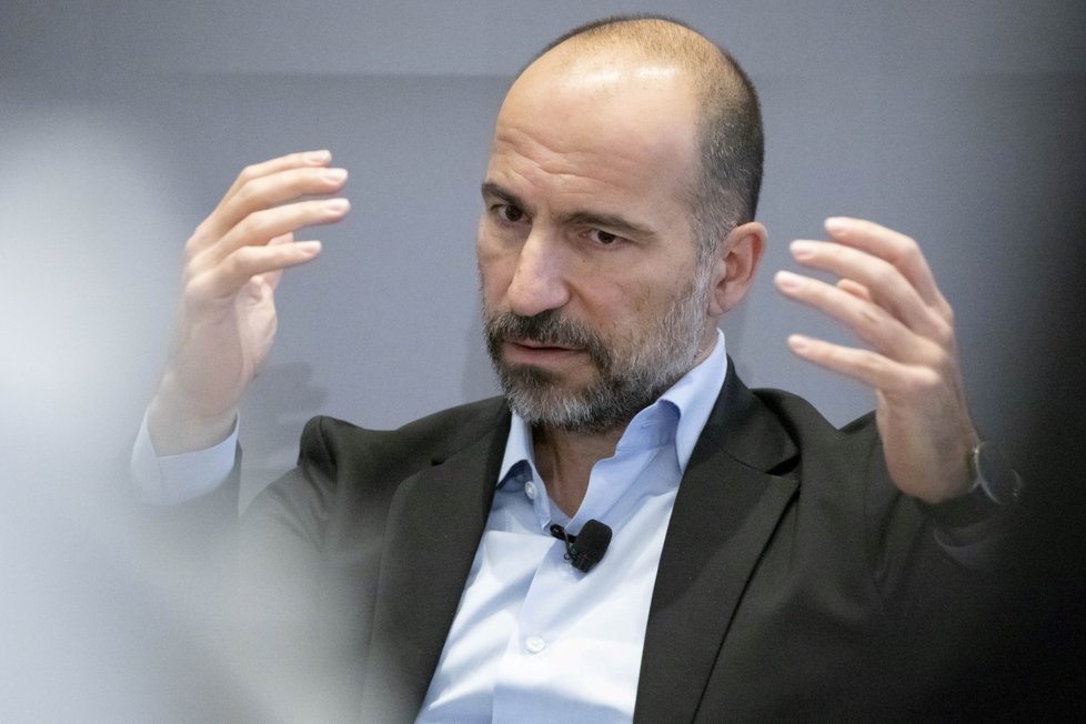 Výkonný ředitel společnosti Uber Dara Khosrowshahi