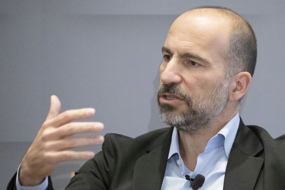 Výkonný ředitel společnosti Uber Dara Khosrowshahi