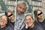 Dara Rolins, Pavel Nedvěd a Laura Homolová