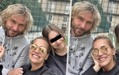 Dara Rolins, Pavel Nedvěd a Laura Homolová