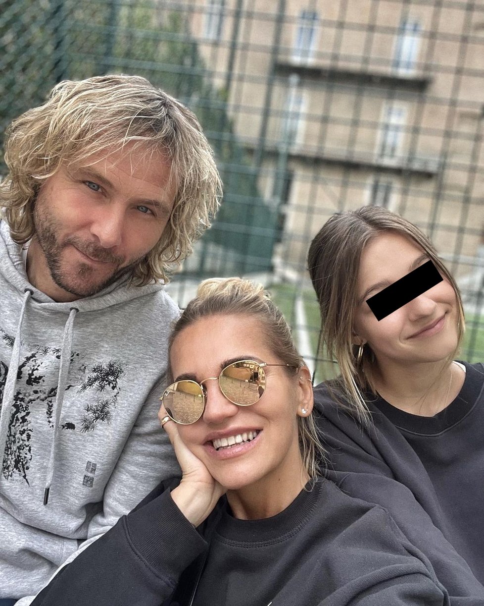 Dara Rolins, Pavel Nedvěd a Laura Homolová