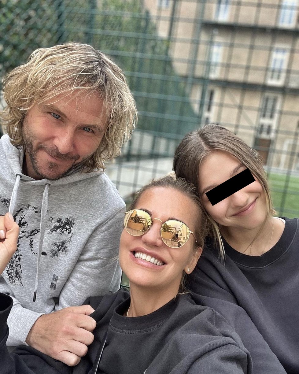 Dara Rolins, Pavel Nedvěd a Laura Homolová