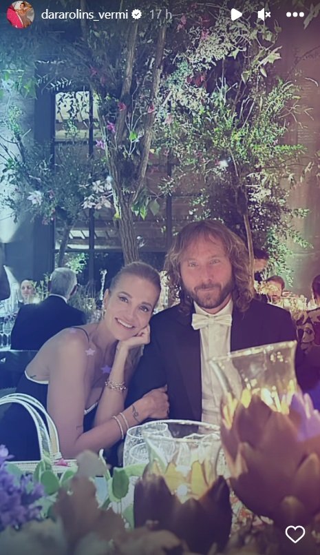 Nedvěd strávil čas s partnerkou Darou na svatbě bývalého šéfa Juventusu Agnelliho
