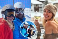 Dara Rolins s Pavlem Nedvědem v italském Livignu: Láska na lyžích, sexy v bazénu!