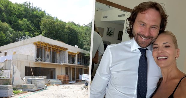 Dara Rolins se pochlubila: Takhle jim s »Méďou« roste český palác